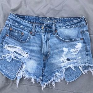 American Eagle Distressed Shorts